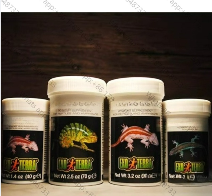 Calcium Powder Reptile - ผงแคลเซียมสำหรับสัตว์เลื้อยคลาน พร้อมและไม่มีวิตามิน D3 สำหรับเต่า จิ้งจก เกโก้