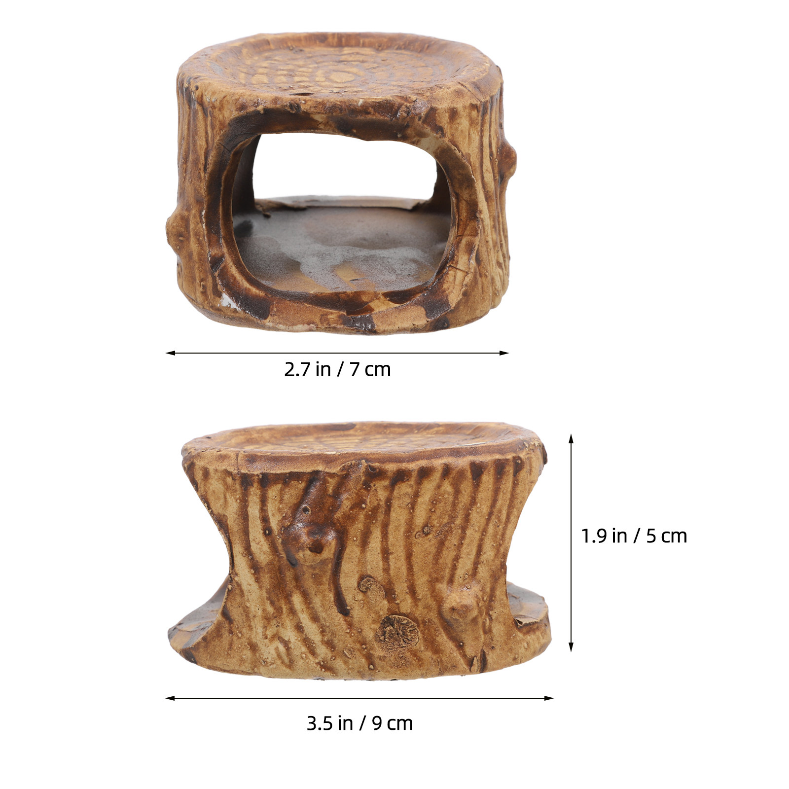 ของตกแต่งตู้ปลาเซรามิกสำหรับสั - Hide Cave Ceramic บทวิจารณ์และราคา