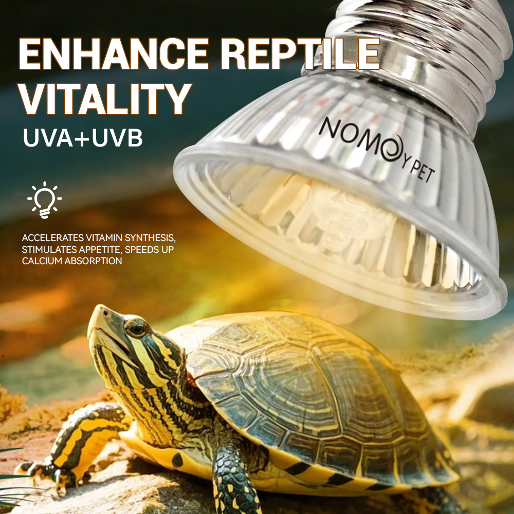 หลอดไฟ UVA UVB 50W สำหรับสัตว์ - Vitamin D3 Reptile บทวิจารณ์และราคา